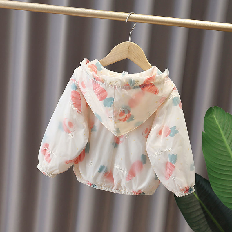 女童外套春秋新款韩版薄款小童夹克衫婴儿秋季上衣女