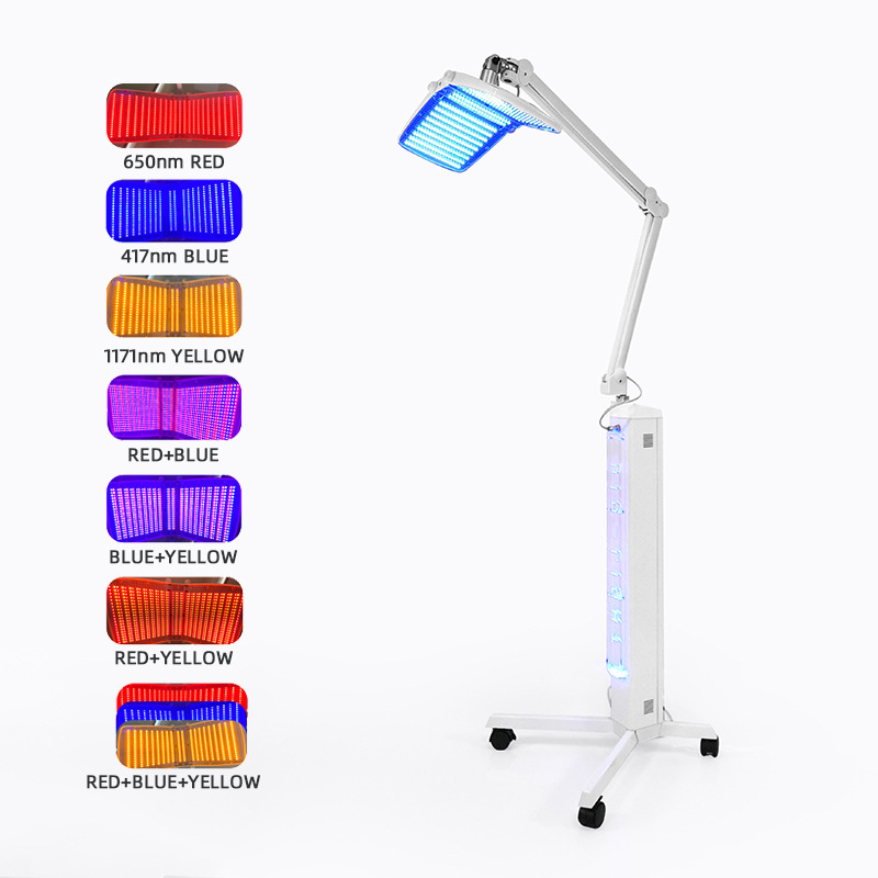 立式pdt焕肤仪光动力光谱仪红蓝光美肤头皮spa仪家用美容仪器