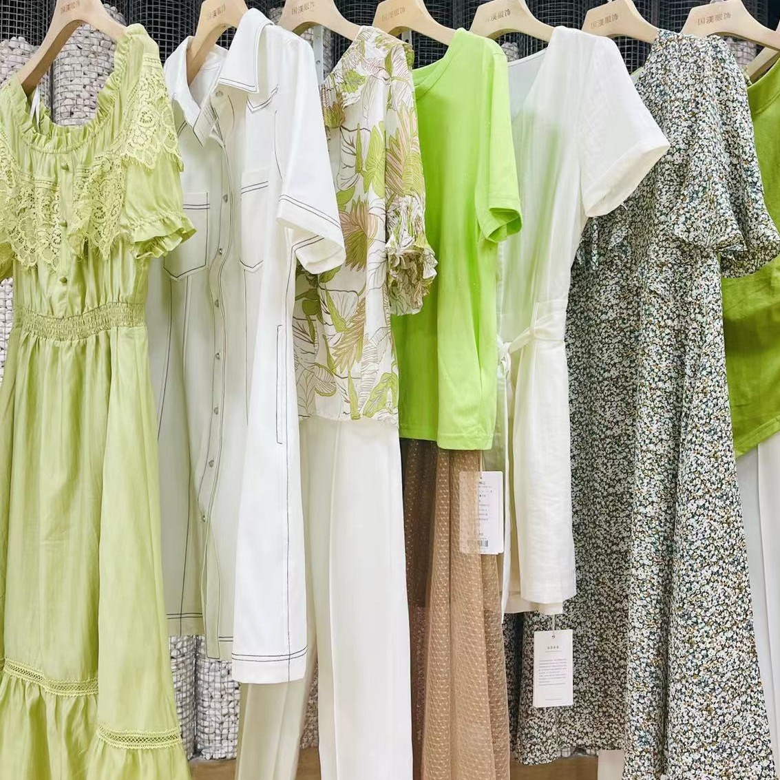 爵克春夏棉麻休闲女装品牌折扣外贸尾单女装正品尾货清仓处理库存