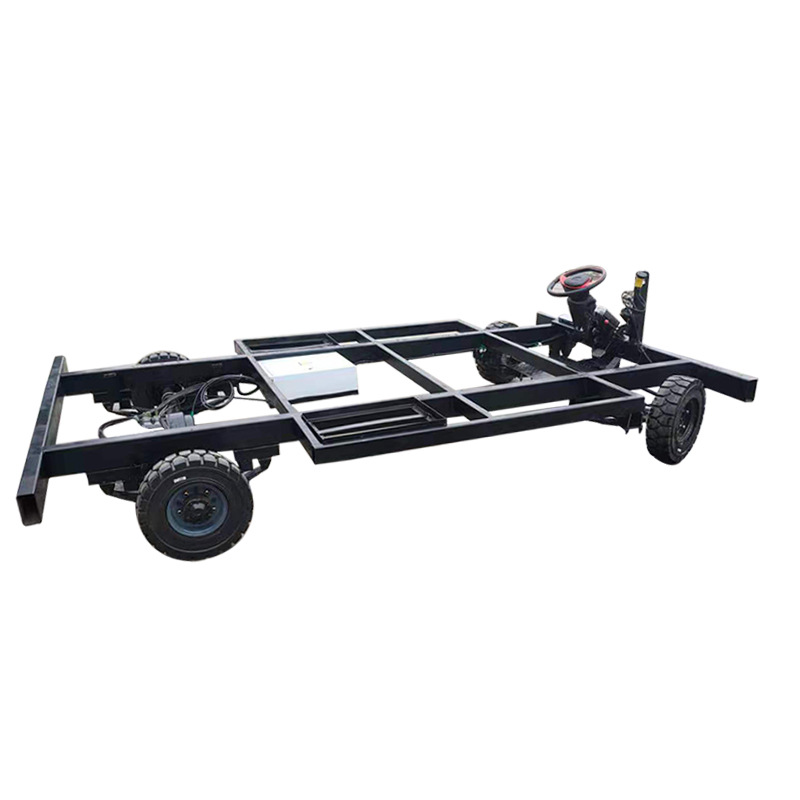 电动四轮车底盘车架总成订制餐车小吃车房车改装车观光车巡游花车