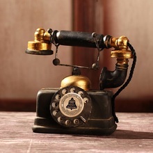 ZAKKA杂货 家居装饰品 工艺摆件 做旧做脏工艺 电话机