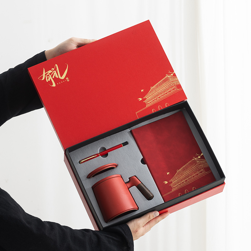 龙年春节公司企业年会奖品商务伴手礼送客户员工会议礼品套装实用