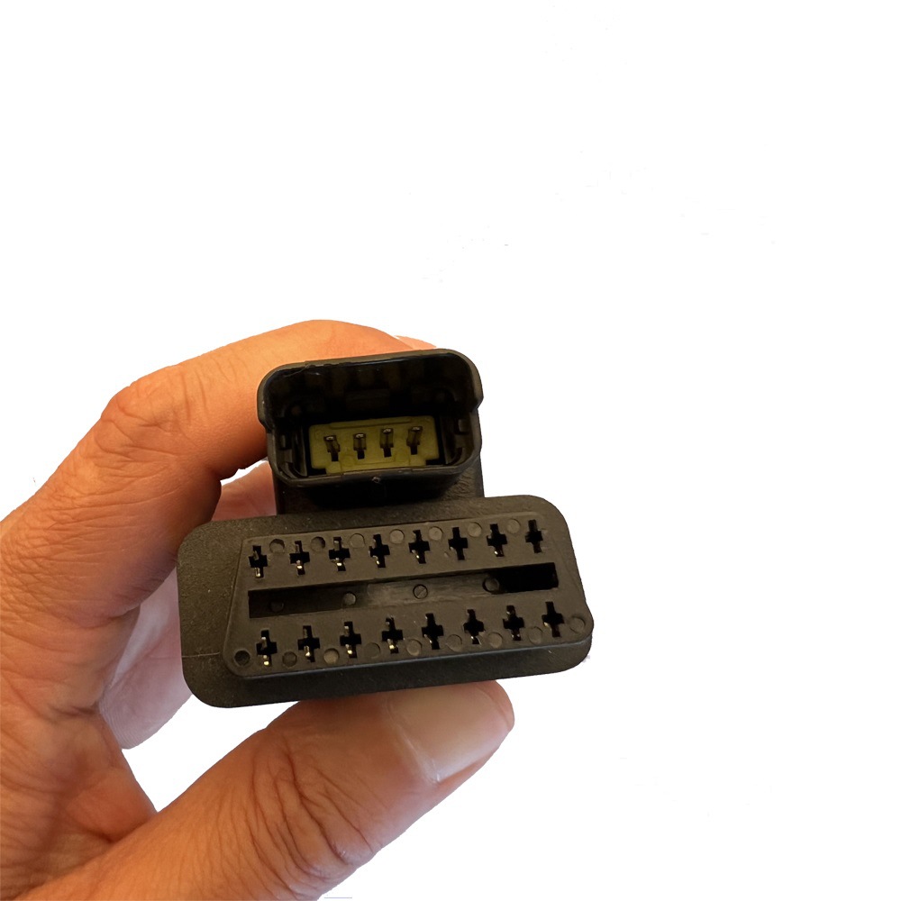 ducati 4pin to obd 16pin 适用杜卡迪 4针摩托车机车 诊断转换线