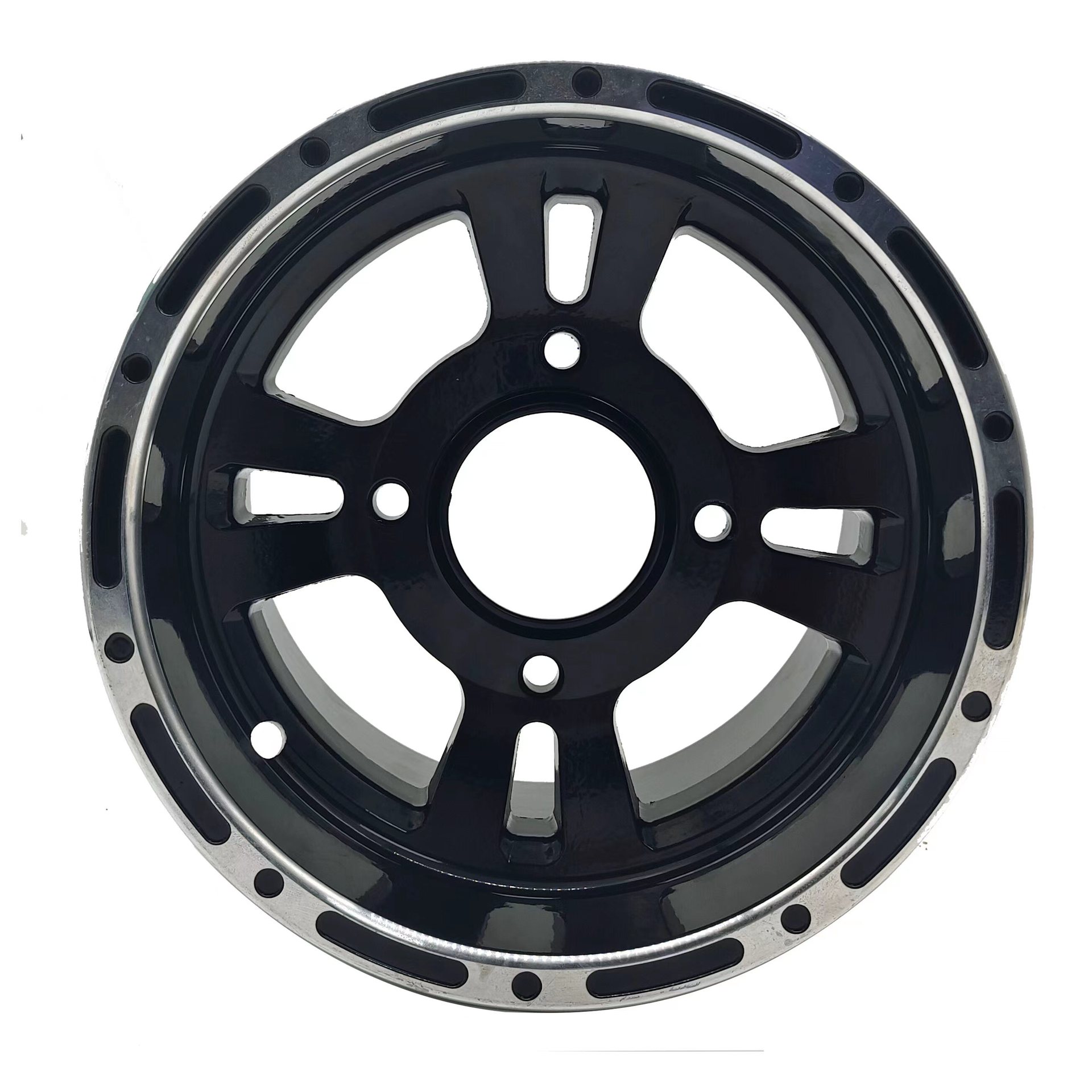 电动车轮胎铝圈铝合金轮毂10寸铝圈电动滑板车配件电动车轮胎铝圈