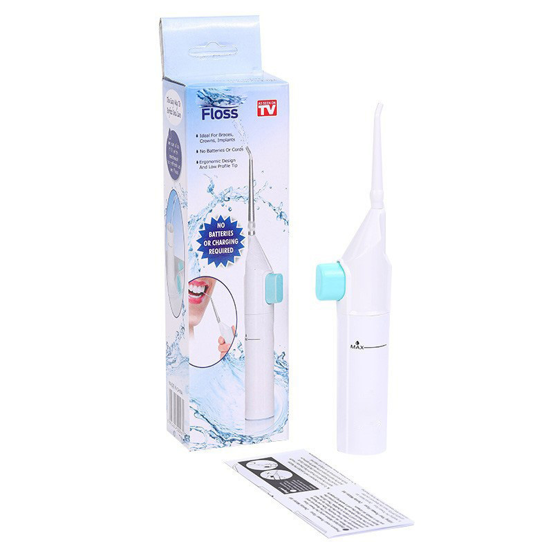 E-Commerce Cross-Border Products Water Floss Water Toothpick Portable Manual High Pressure Oral Irrigator