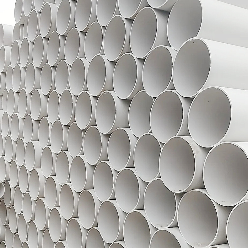 pvc排水管农村改造雨水塑料管道下水道工程埋地泄水管下水通风管