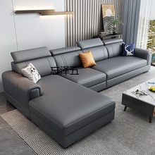 ZY简约现代布艺沙发小户型北欧2024新款猫爪科技布沙发客厅组合家