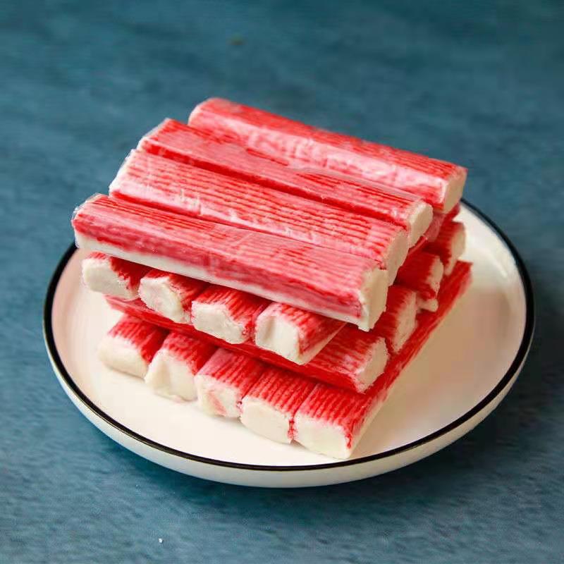 泽众清真蟹肉棒2.5kg蟹棒蟹肉棒即食手撕蟹柳火锅关东煮寿司食材