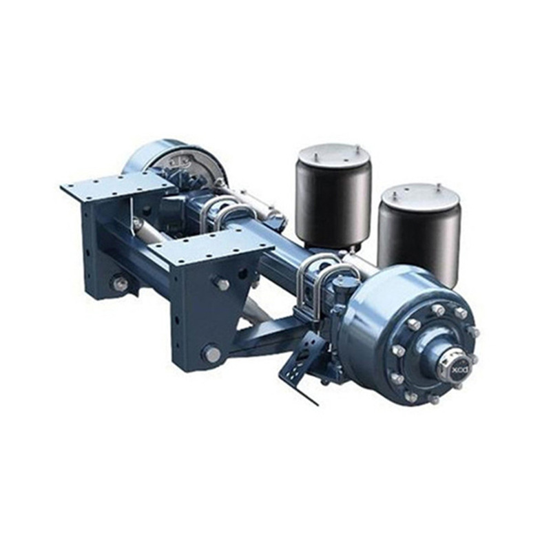 山东济宁富华机械半挂车空气悬挂提升桥盘刹桥悬挂系统支持出口