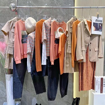 尾单女装清货服装上海知名一线品牌专柜撤柜货女装直播货源批发