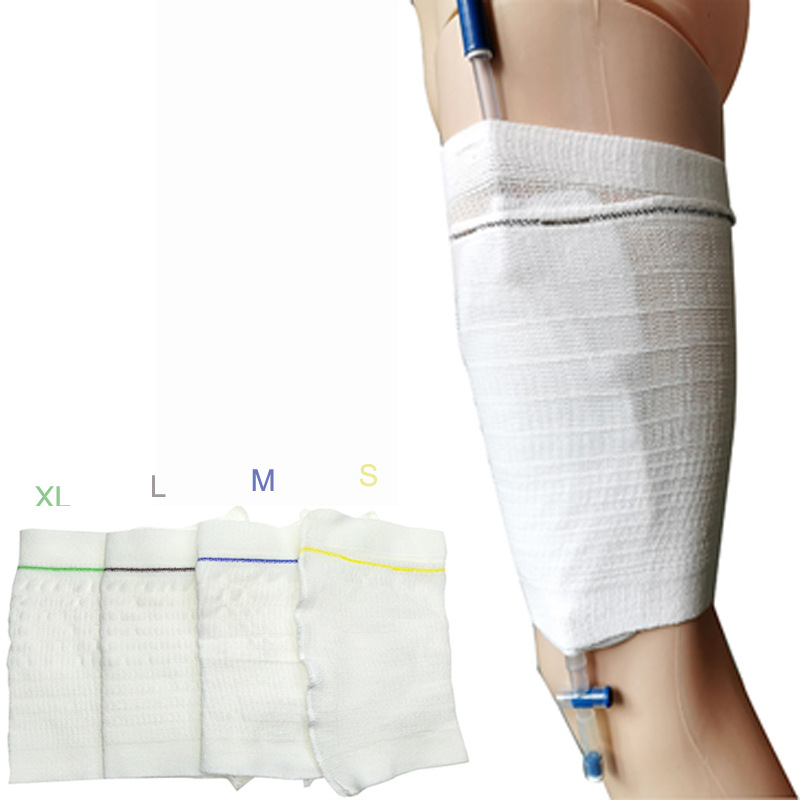 源头厂家直销白色尿袋腿袋集尿袋尿袋固定带导管引流固定袋腿袋