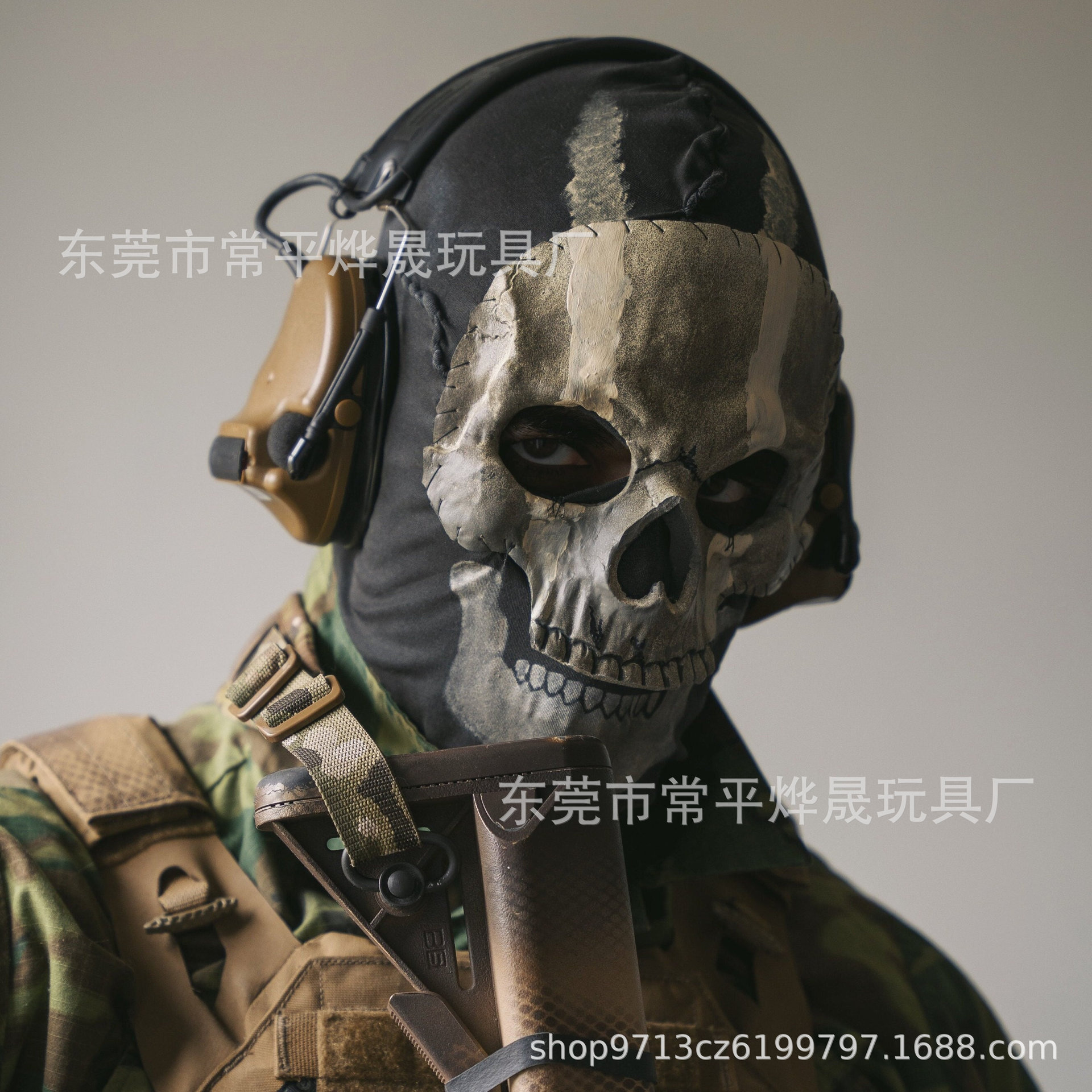 mwii幽灵面具2024改良cod 角色扮演气枪战术游戏影视道具跨境新款