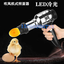 冷光照蛋器LED白光 黄光孵化专用 吹风机式照蛋器 孵化机配件