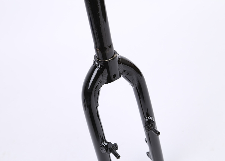 山地车自行车前叉20寸攀爬车前叉铝合金一体成型前叉硬叉自行车叉