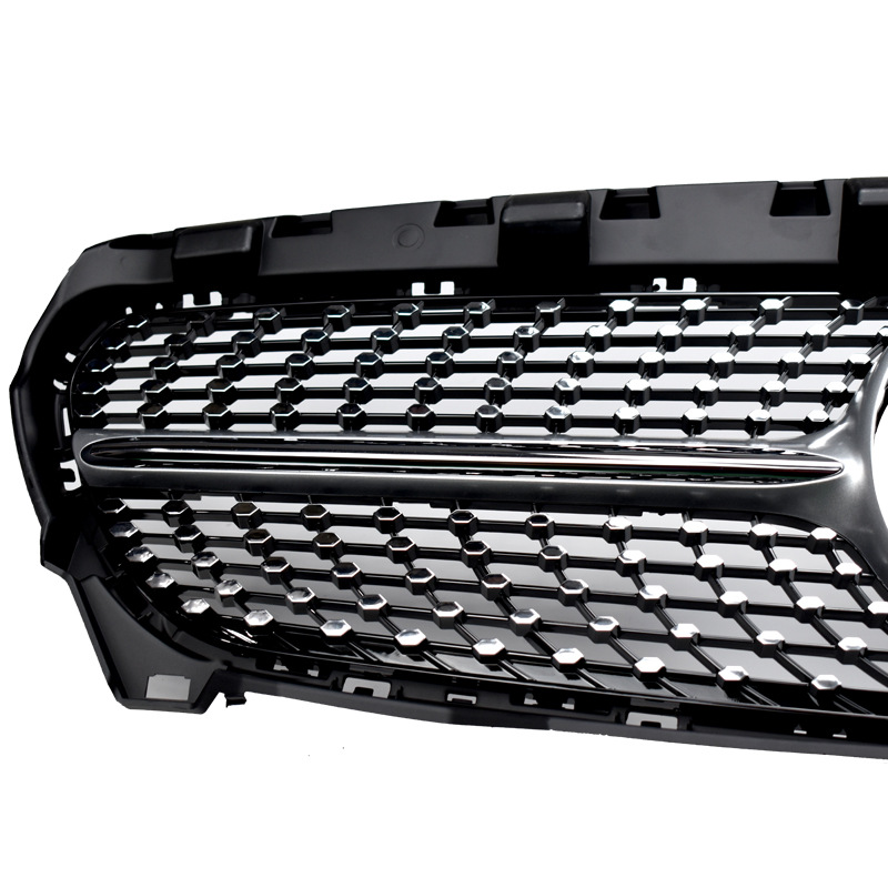 17-19适用奔驰cla中网cla200 cla180进气格栅cl250满天星中网w117