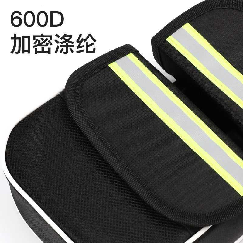 Mountain Bike Front Beam Bag Three-in-One Upper Tube Bag Saddle Bag Bicycle Riding Equipment Accessories Hard Shell Bag