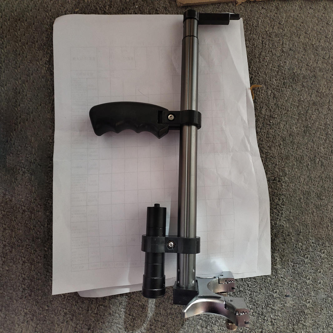 飘禹合金外贸弹弓红外手把伸缩扁皮弹弓杆子铝合金大威力弹弓