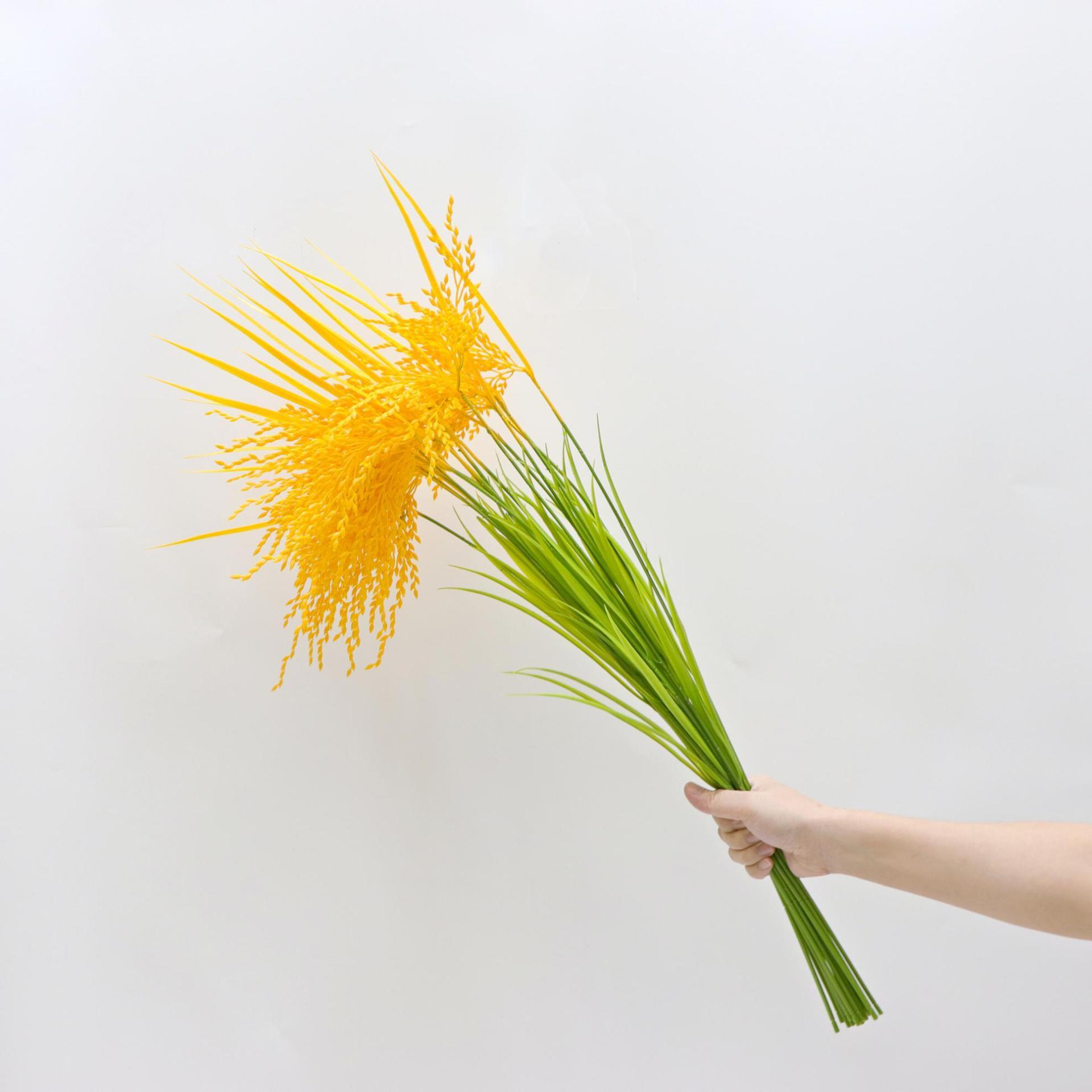 仿真稻穗麦穗植物仿真花田园风水稻麦子农作物摆放花束室内外摆件