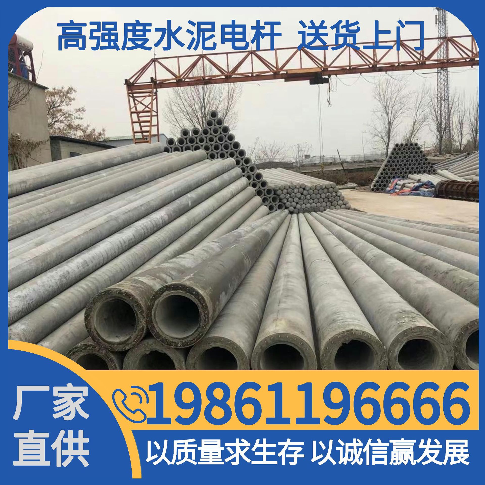 山东水泥电线杆厂家 12米水泥杆 水泥电杆 12米电杆