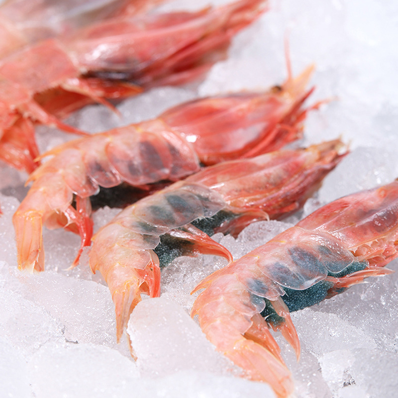 批发国产牡丹虾蝴蝶虾新鲜鲜虾生吃刺身甜虾特大鲜速冻海鲜水产