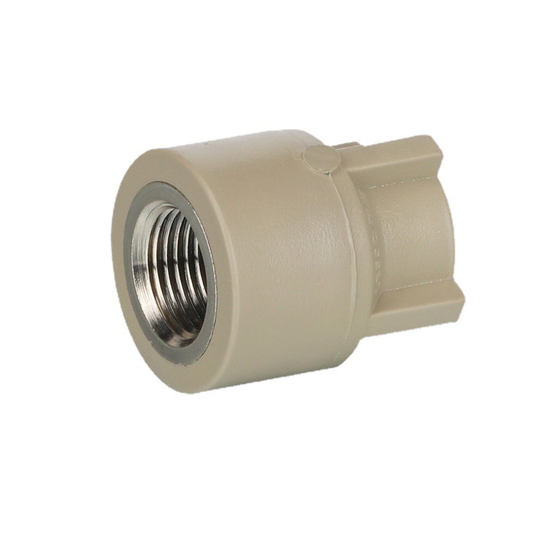 联塑ppr水管配件内螺纹直接头4分6分1寸内丝直通热熔管接头