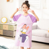 modal children pajamas girl summer Thin section Net Red lovely Super adorable princess Nightdress baby Little Girl skirt