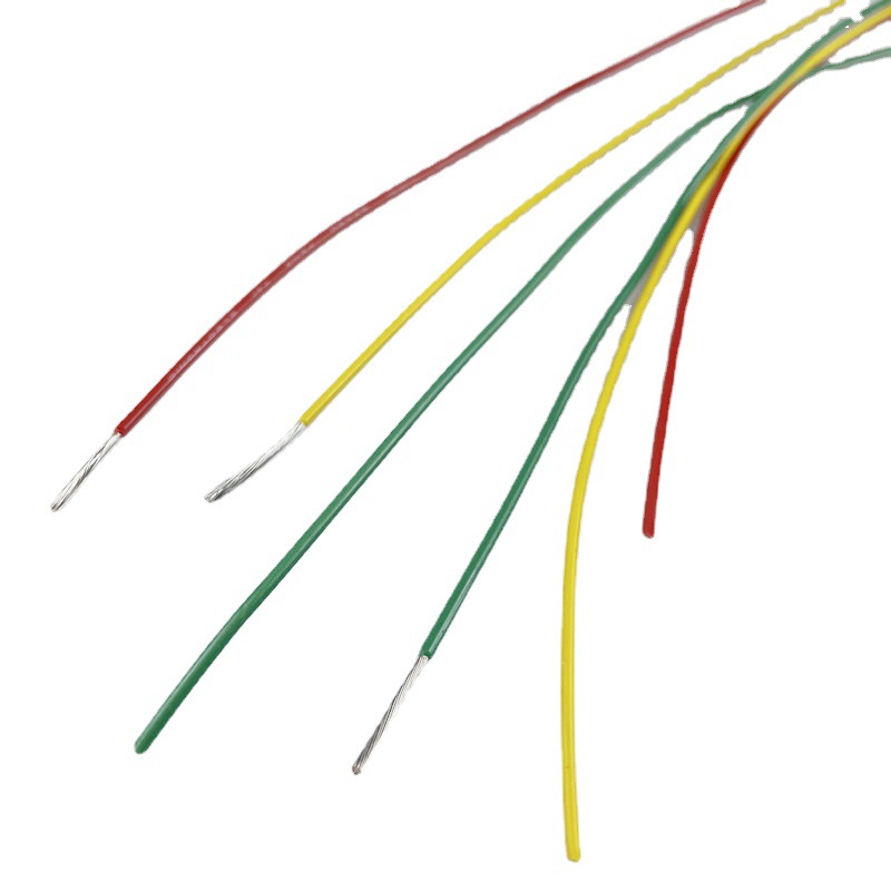 工厂产销特氟龙电子线1332 20awg耐高温高压导线 汽车通讯线束