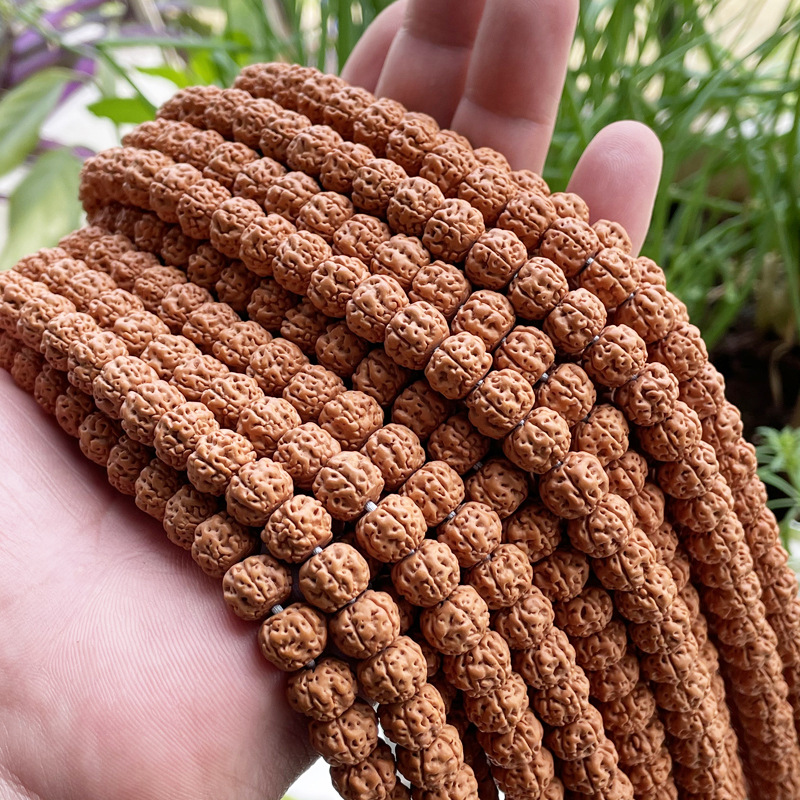 爆满肉小金刚菩提 跳跳龙金刚菩提子 108颗佛珠素串 精挑 厂价