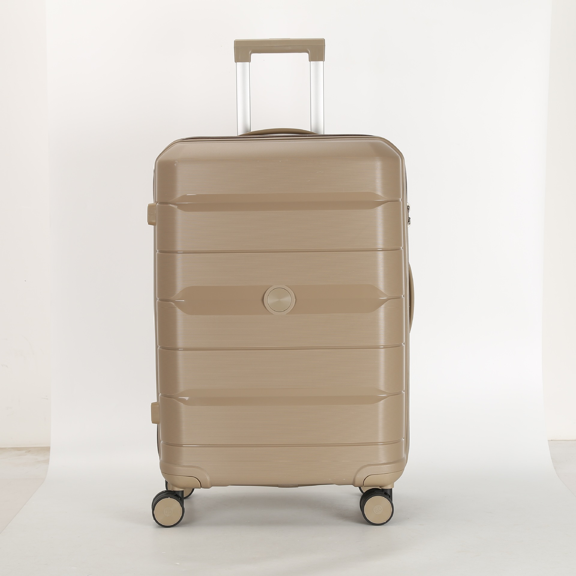 Pp Luggage and Suitcase Trolley Case Export Suit Luggage Three-Piece Luggage Set Source Factory Wholesale Suitcase