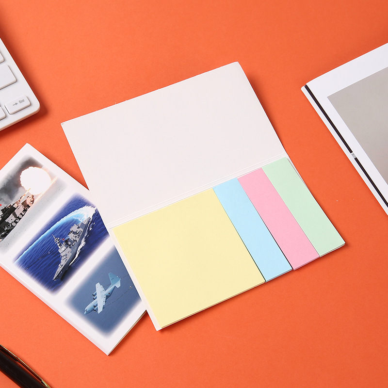 定制批发组合便签本 pet彩色便签条便利贴商务广告记事
