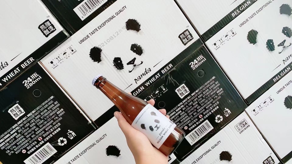 熊猫精酿比利时精酿小麦白啤