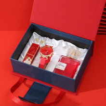 跨境伴手礼套装手表口红香水礼盒送女朋友员工福利母亲节礼品套装