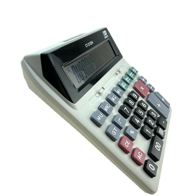 Factory Wholesale Computer 12-Digit Large Solar for Finance Purposes Calculator CT-2122 Classic Computer Keys