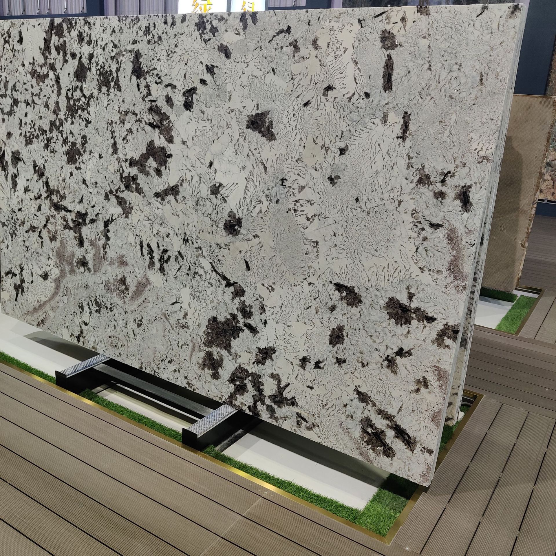 天然大理石玉石雪山银狐别墅装修酒店地板石材背景墙大理石桌面板
