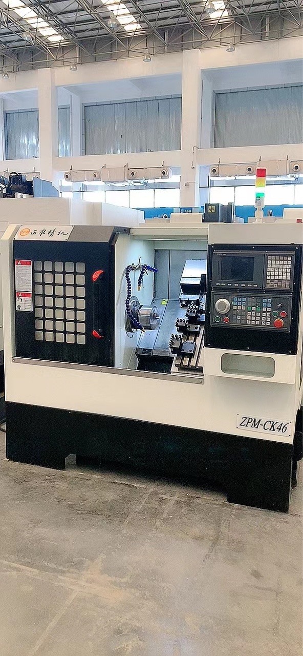 2020年zpm-ck46正准精机排刀数控车床 台湾新代21ta-h系统