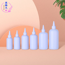 广州热销100－500ml白色PE塑胶瓶适用于胶水墨水和颜料包装塑料瓶