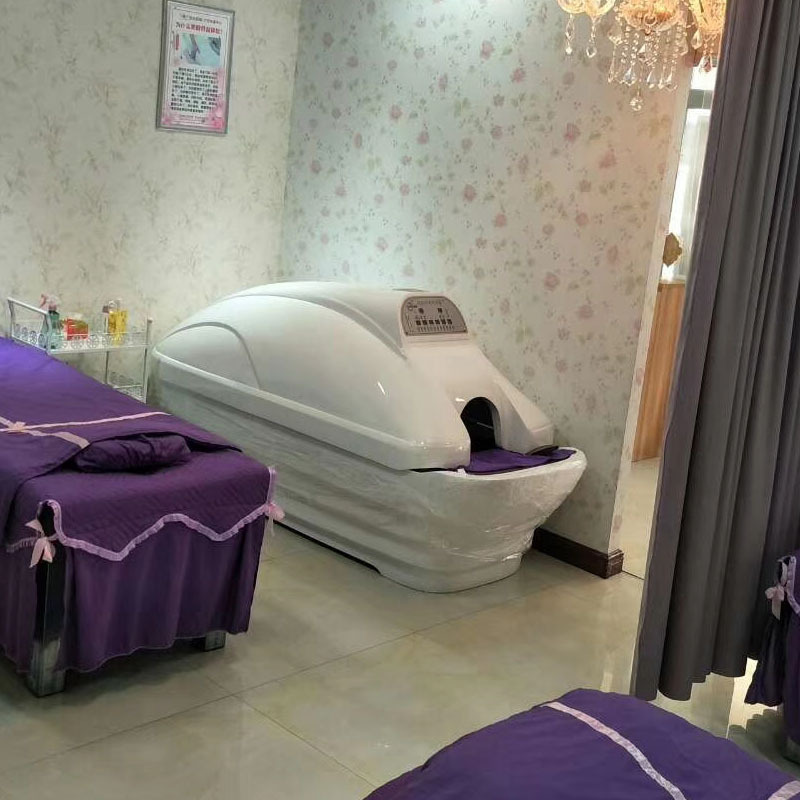 石墨烯能量仓远红外线艾灸舱汗蒸熏蒸舱太空舱发汗美容院养生旋磁