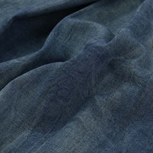 9220C#棉麻扎染砂洗做旧布料 肌理质感素色服装面料灰色系原创
