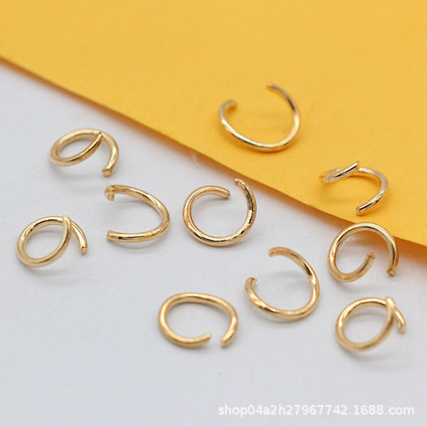 DIY Accessories Opening Hoop Handmade Connection Ring Closed Ring Gold/Silver/White K/Gun Black Bronze