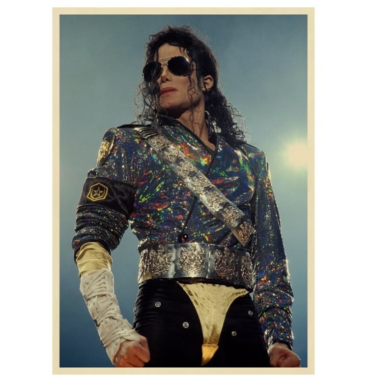 复古怀旧迈克尔杰克逊海报室内墙壁琴行宿舍海报墙贴家居文艺客厅