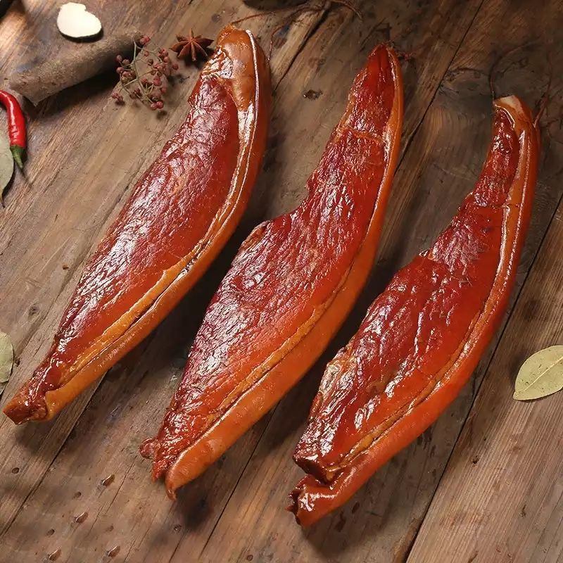 老腊肉农家特产烟熏后腿肉咸风干肉烟熏二刀肉土猪肉批发包邮