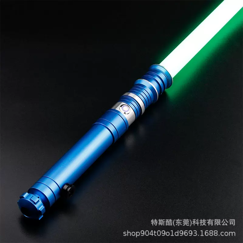 TSK星球大战金属手柄打光光剑10音12色平滑可拼接跨境专供激光剑