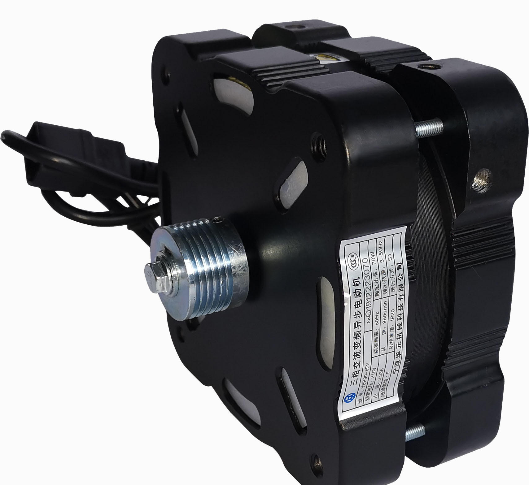 电梯门电机(三相异步电动机)铝制铜线芯马达碳钢机械ybp90-6f2