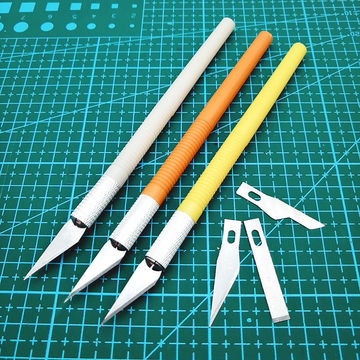 剪纸刻刀橡皮章雕刻刀剪纸刻刀学生手工课刻纸套装手机贴膜刀片