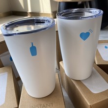 BlueBottle随行杯304不锈钢双层真空咖啡杯活动礼品广告杯水杯ins