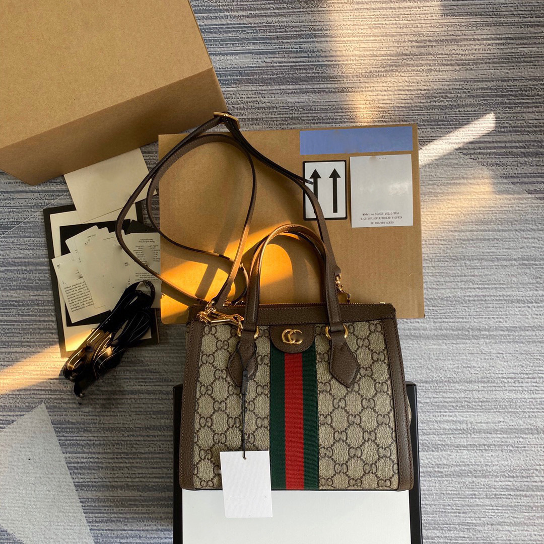 2023新款酷奇g家ophidia小号托特包经典单肩包手提包斜挎女包