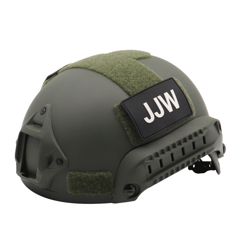 战术头盔 mich2001轻量化导轨迷彩头盔cs游戏吃鸡骑行盔