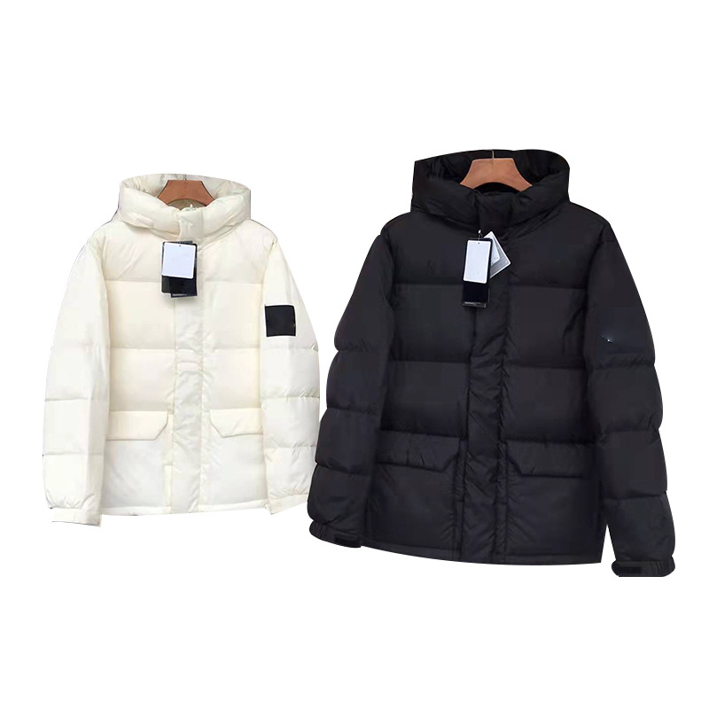 北家21新款黑科技情侣款羽绒服!袖臂处标志性刺绣的logo