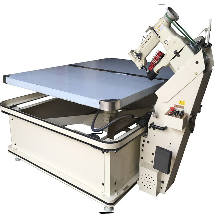 wb-3床垫围边机包边机tape edge machine中间升降8b机头全自动