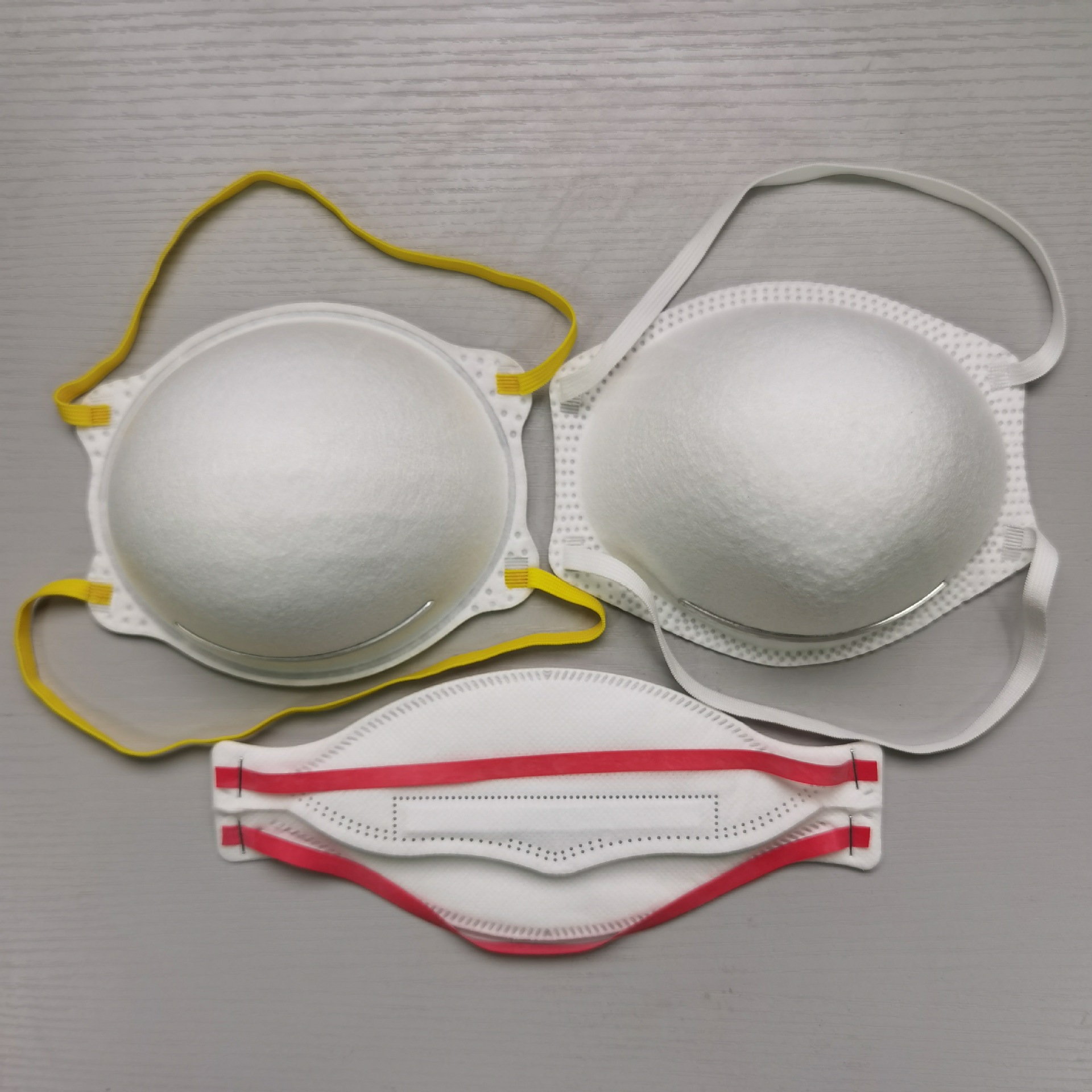 厂家供应白板ffp3杯型口罩ffp3杯形口罩ffp2口罩杯型ffp2